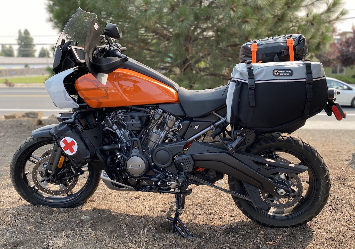 GL Fitment on the 2021 Harley-Davidson Pan America 