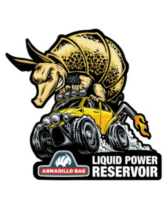 Armadillo Bag liquid power reservoirs Baja buggy