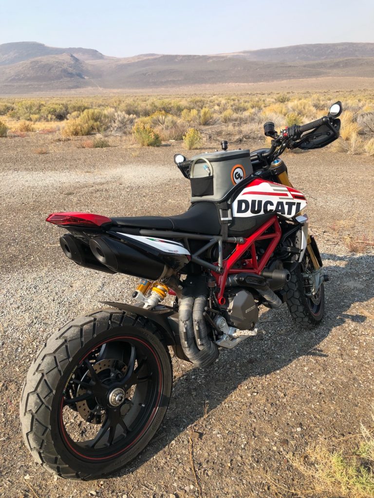 Ducati Hypermotard with the Fandango